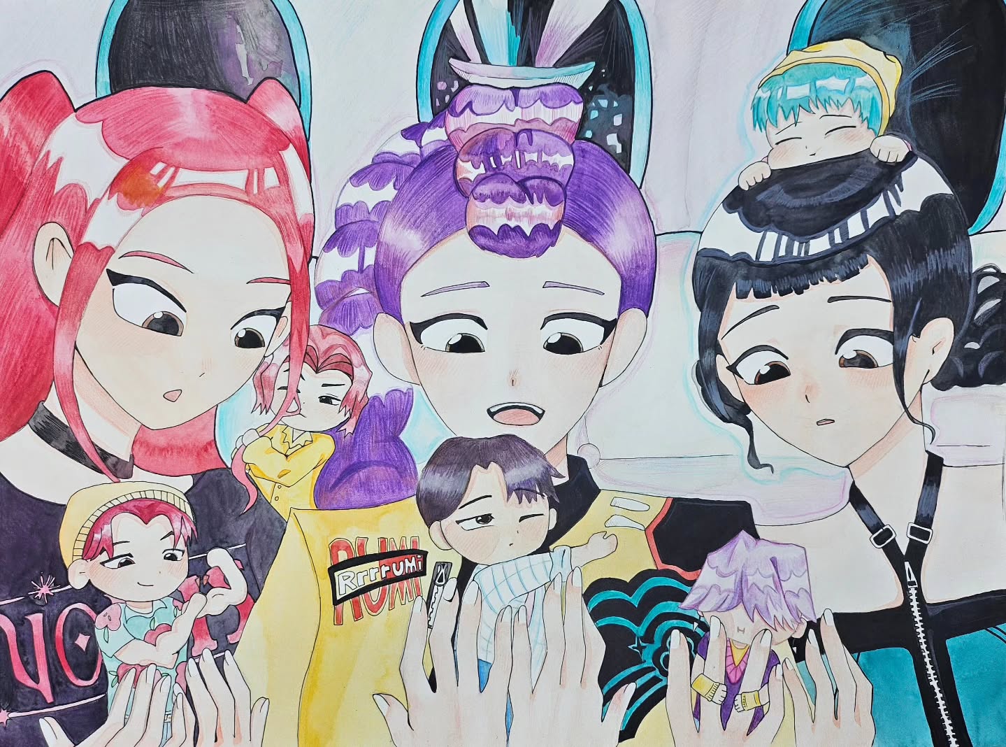 케이팝 데몬 헌터스 창작